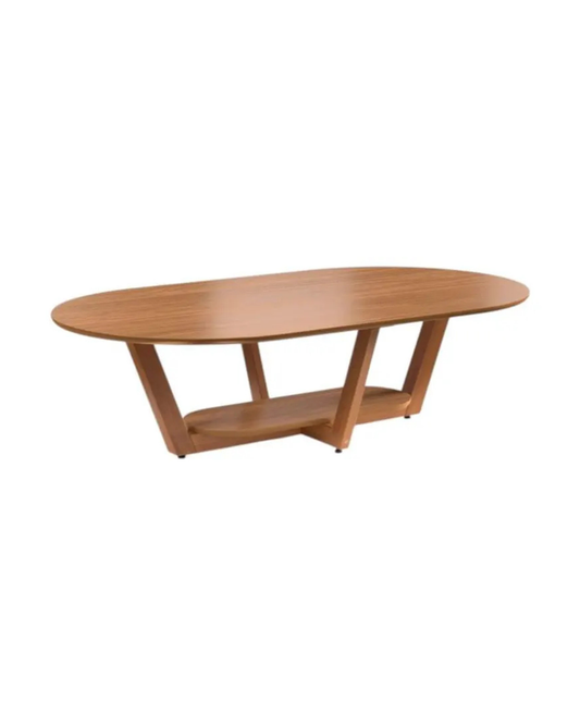 Mesa de Centro Oval 120x68cm