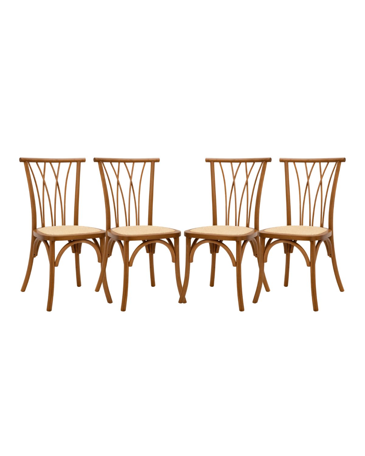 Pack 4 Sillas Amelia de Madera