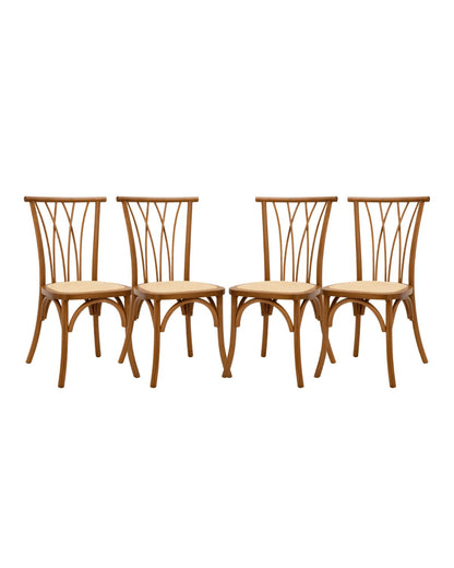 Pack 4 Sillas Amelia de Madera
