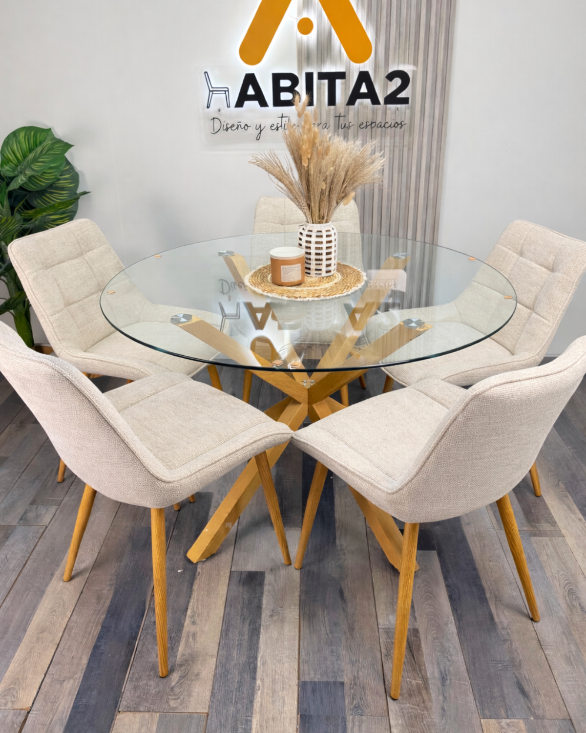Comedor Nordic Merichair Wood
