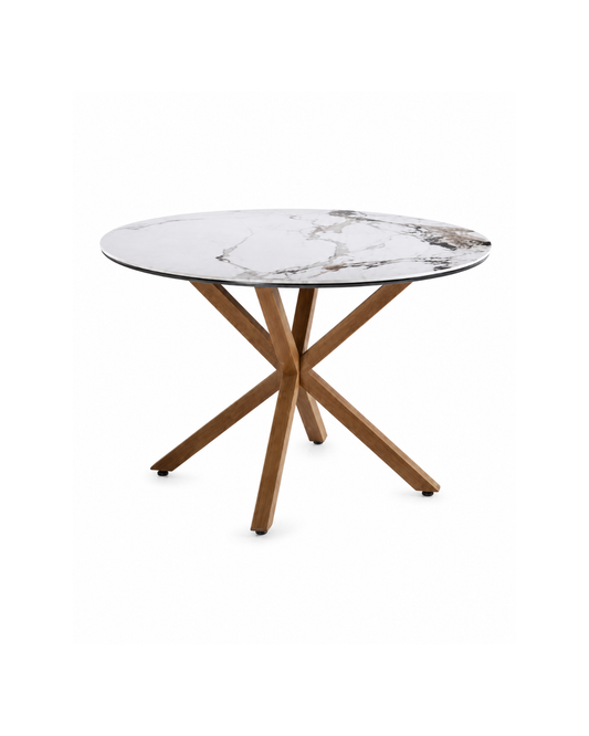 Mesa Becca Wood Redonda 120cm