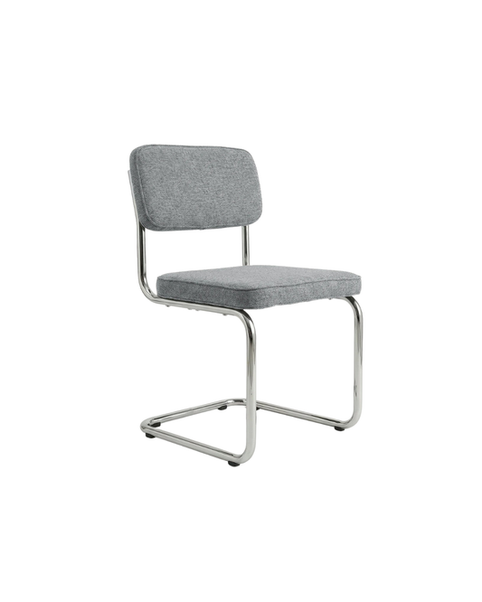 Silla Breuer Silver Acolchada