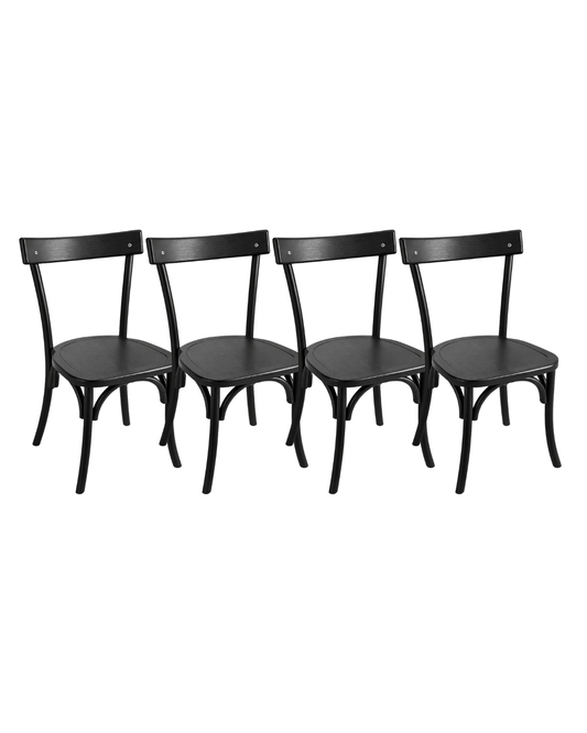 Pack 4 Sillas Vintage de Madera