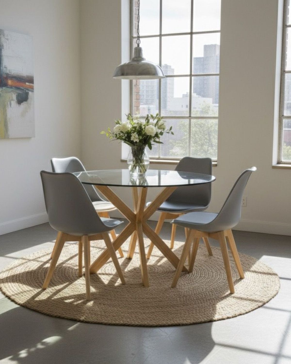 Comedor Tulip Nordic Cross 4P