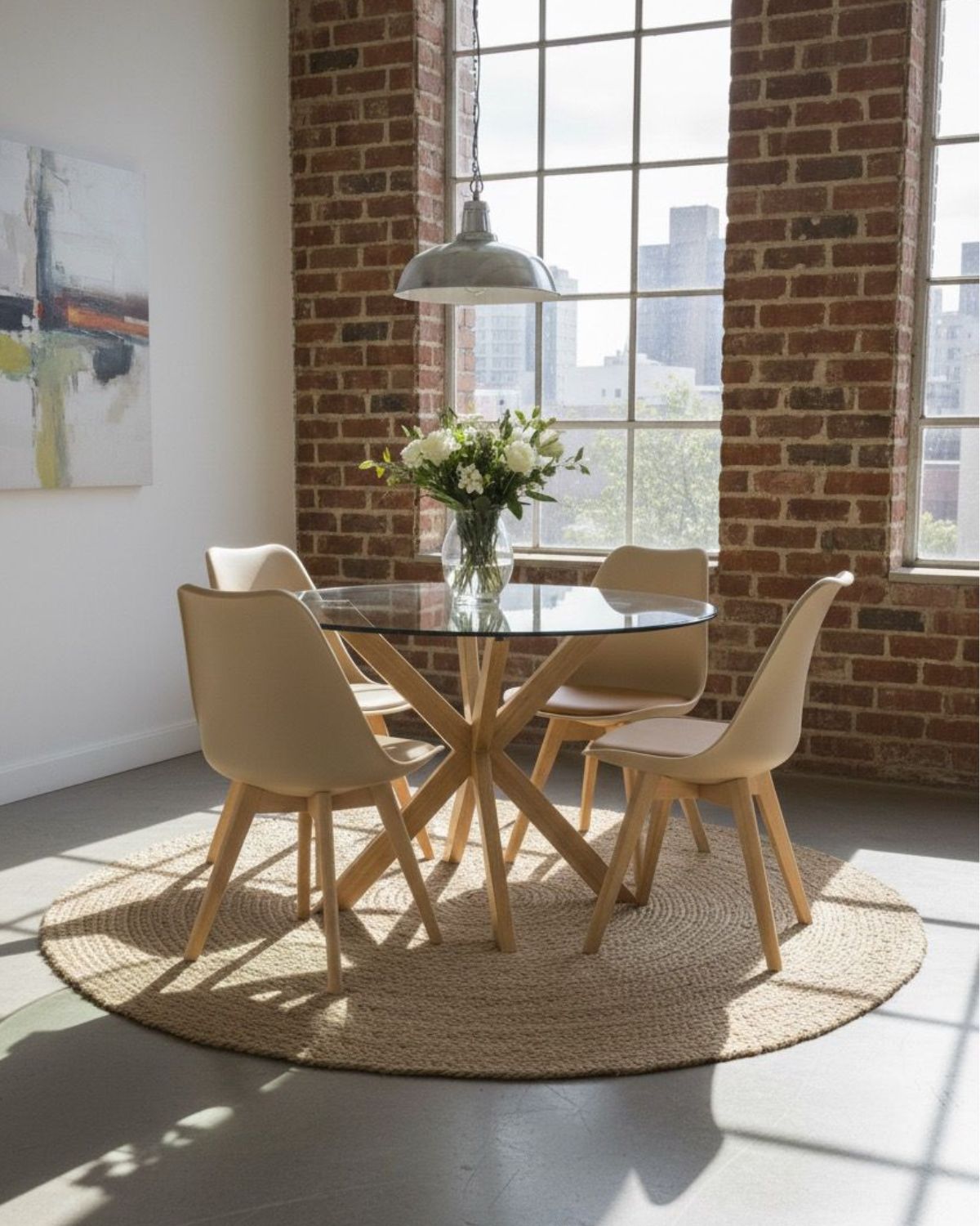Comedor Tulip Nordic Cross 4P