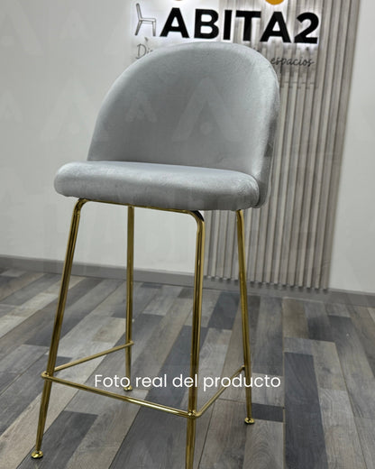 Taburete Deluxe Gold 65cm
