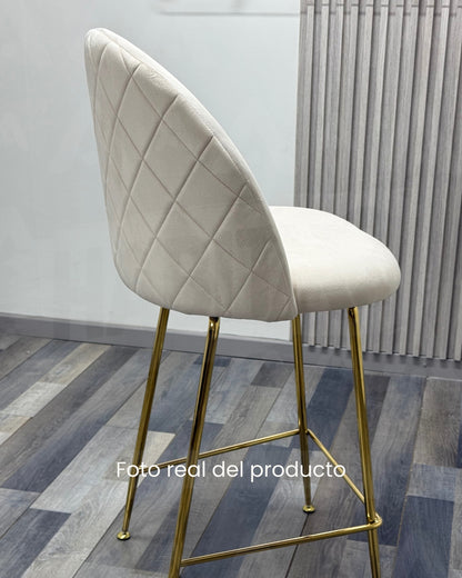 Taburete Deluxe Gold 65cm