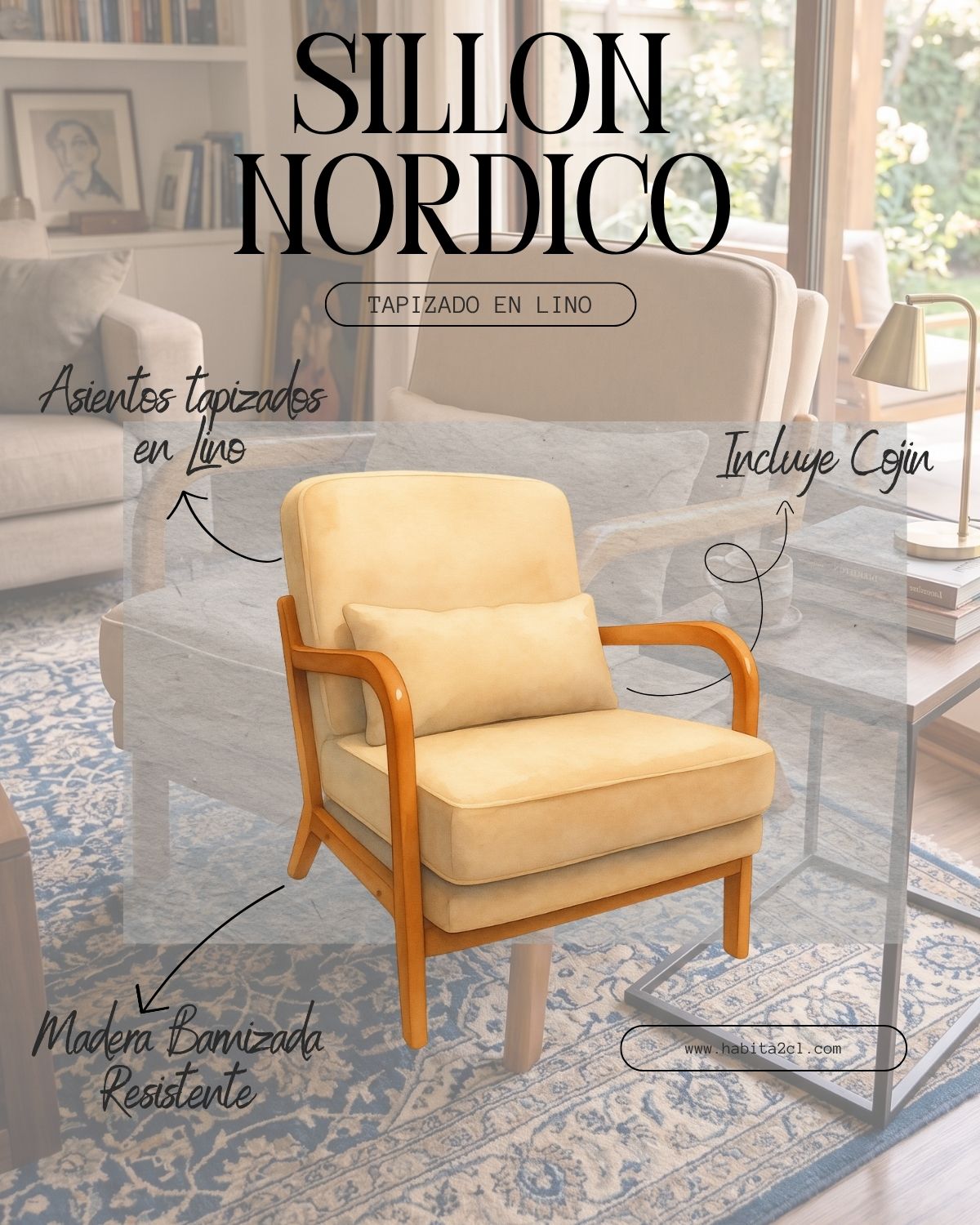 Sillón Nordico