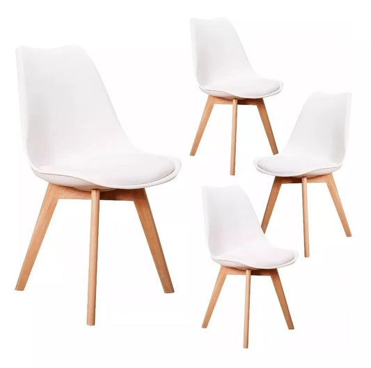 Pack 4 Silla Tulip