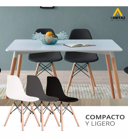 Pack 4 Sillas Eames