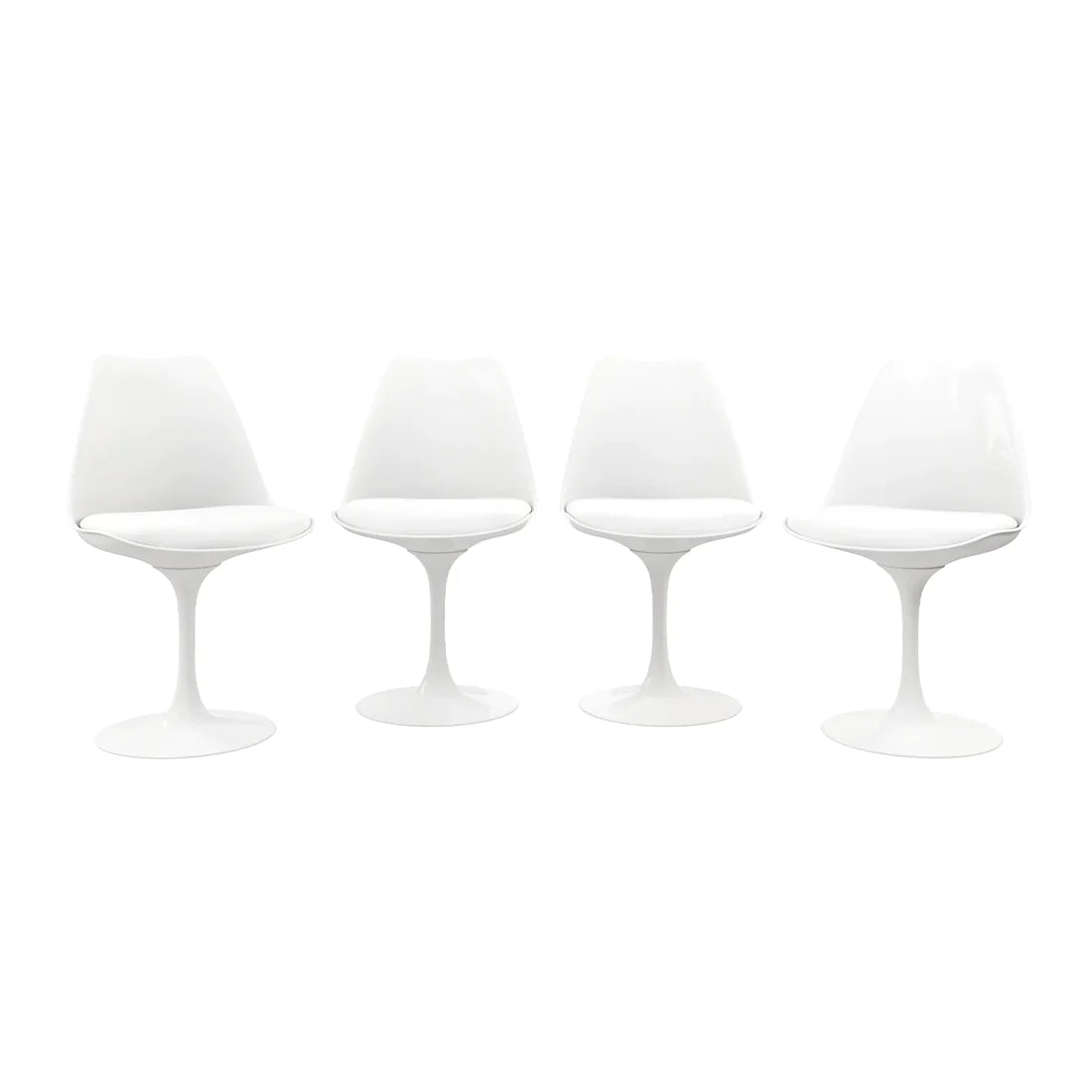 Pack 4 Sillas Tulip Iron Blancas