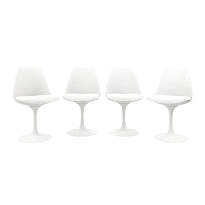 Pack 4 Sillas Tulip Iron Blancas