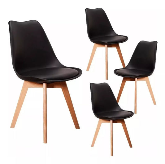 Pack 4 Silla Tulip