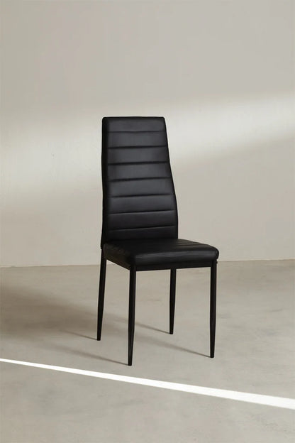 Pack 4 Sillas Dining All Black