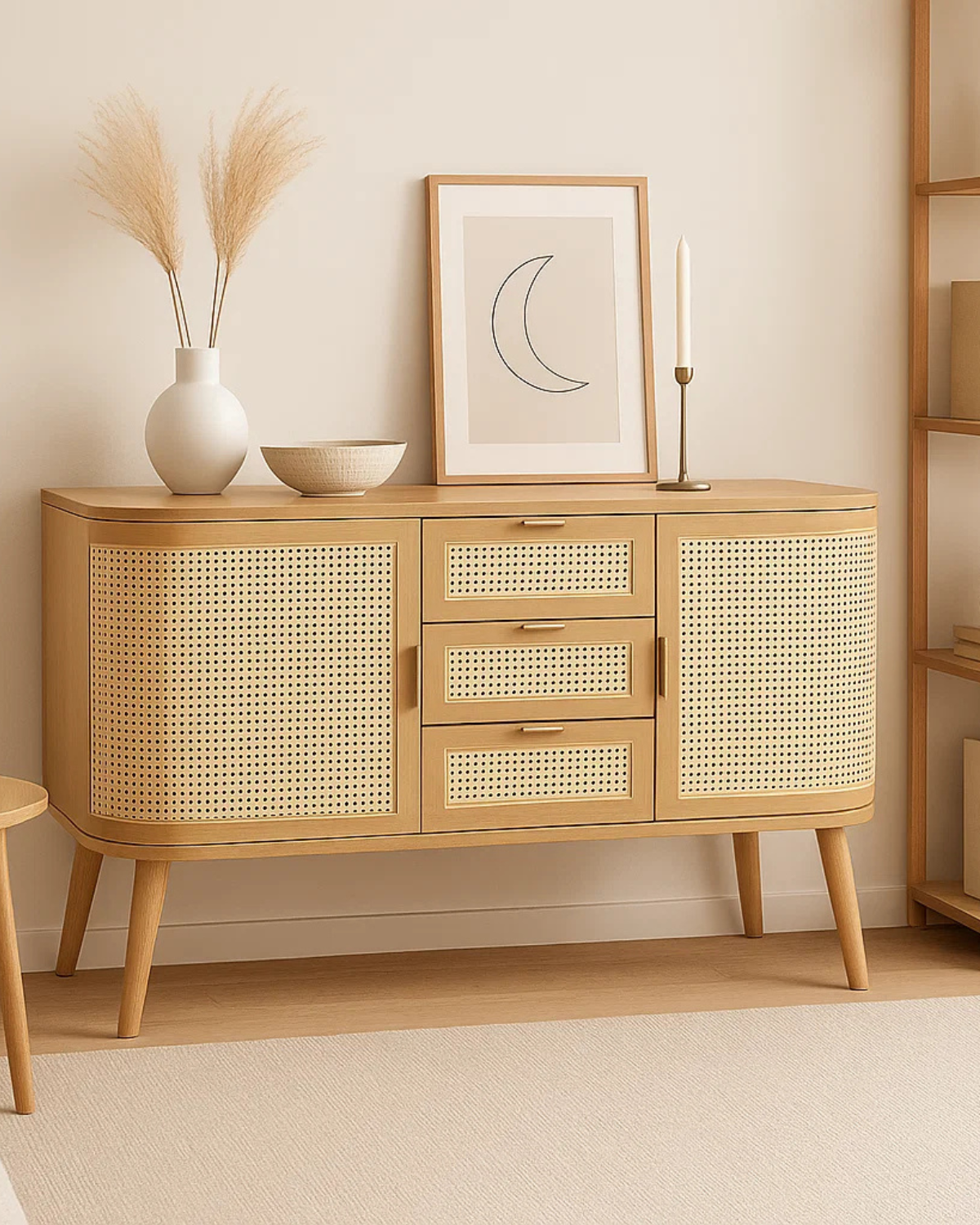 Rack Positano Rattan