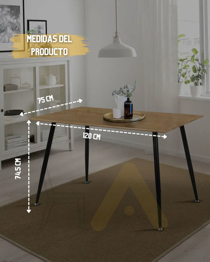Mesa Pima 120x75 cm