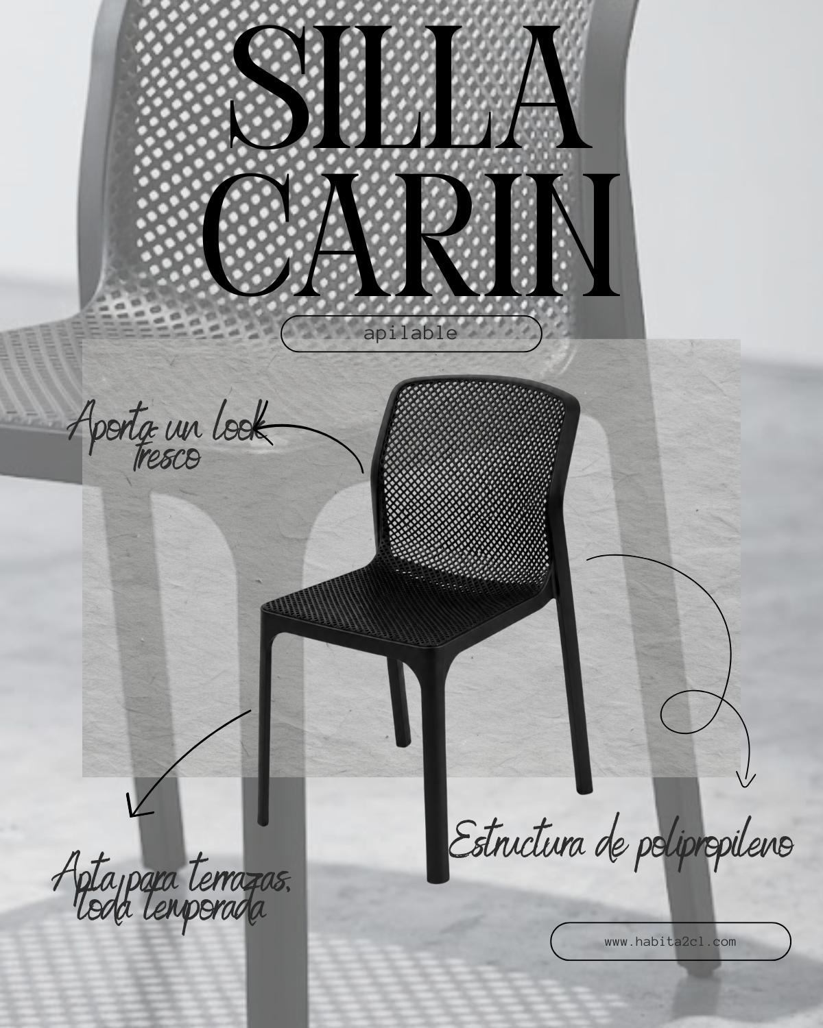 Silla Carin PP