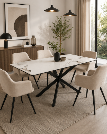 Mesa Becca 140x80 cm
