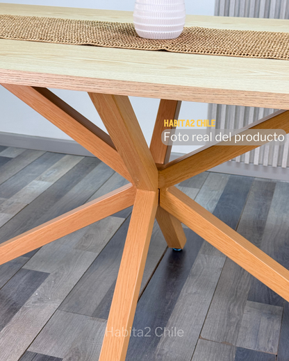 Mesa Escandinava Rectangular 140x90cm