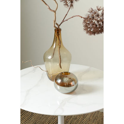Mesa Tulip simil Marmol 80 cm