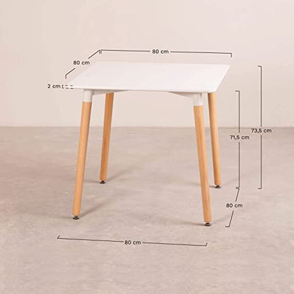 Comedor Eames Cuadrado