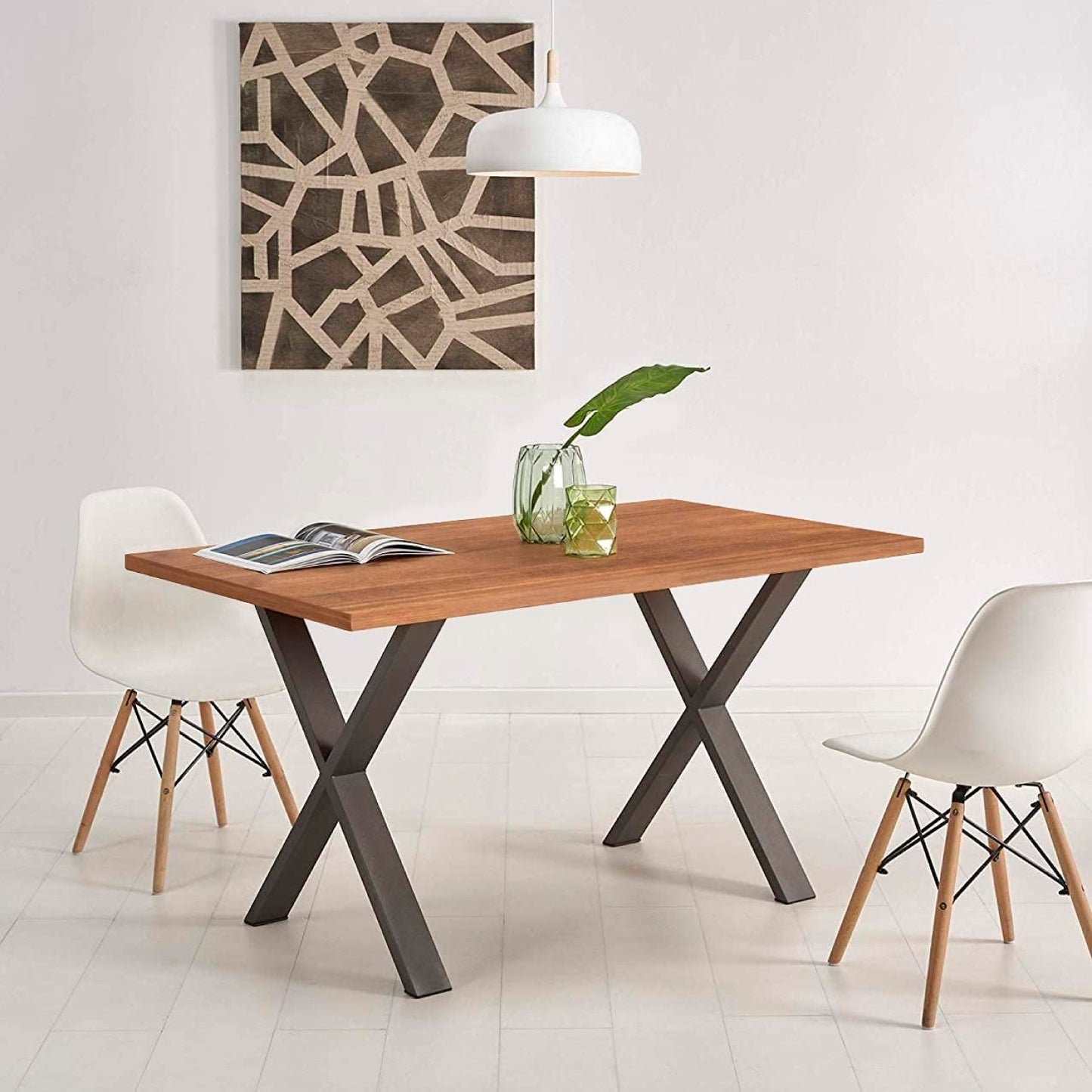 Mesa Cross Industrial 140x90 cm