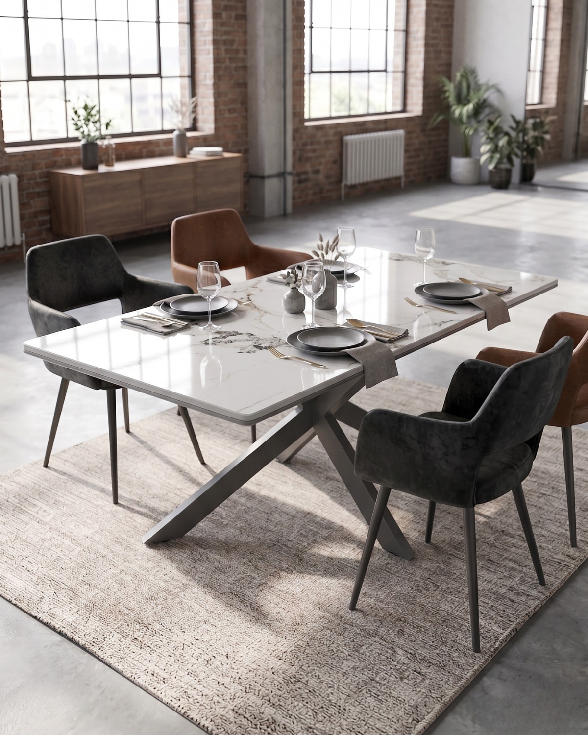 Mesa Becca 160x90 cm
