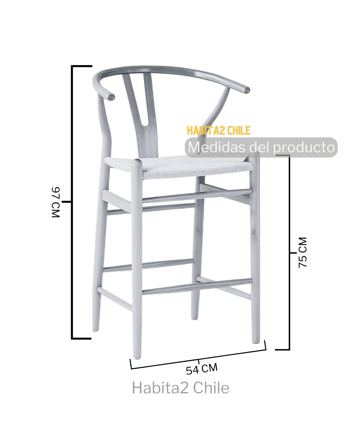 Taburete Wish 75cm