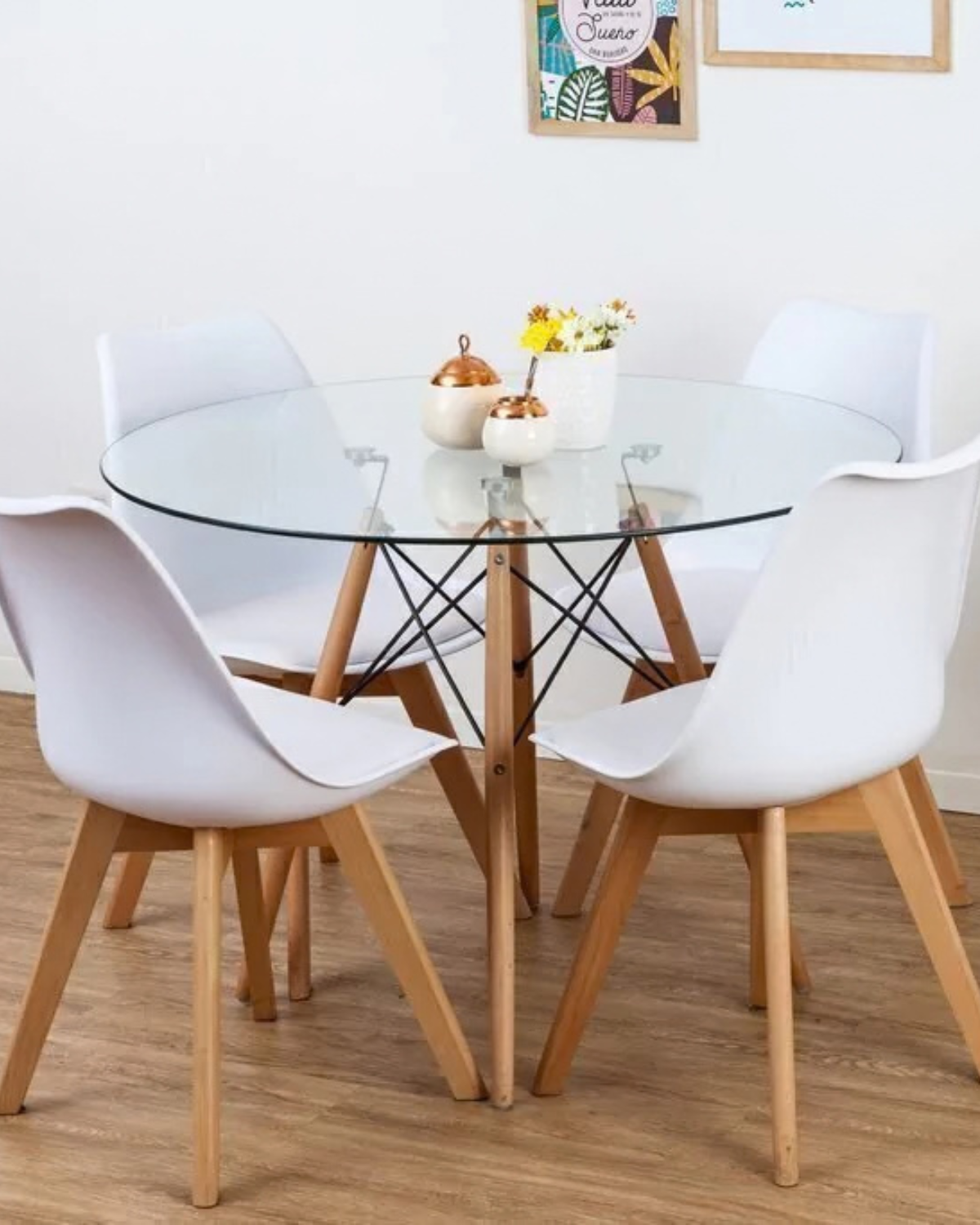 Comedor Tulip Glass