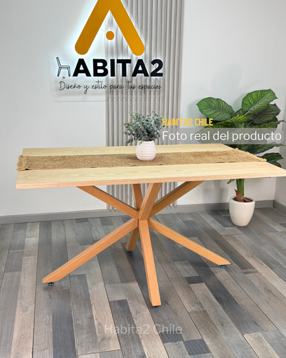 Mesa Escandinava Rectangular 140x90cm