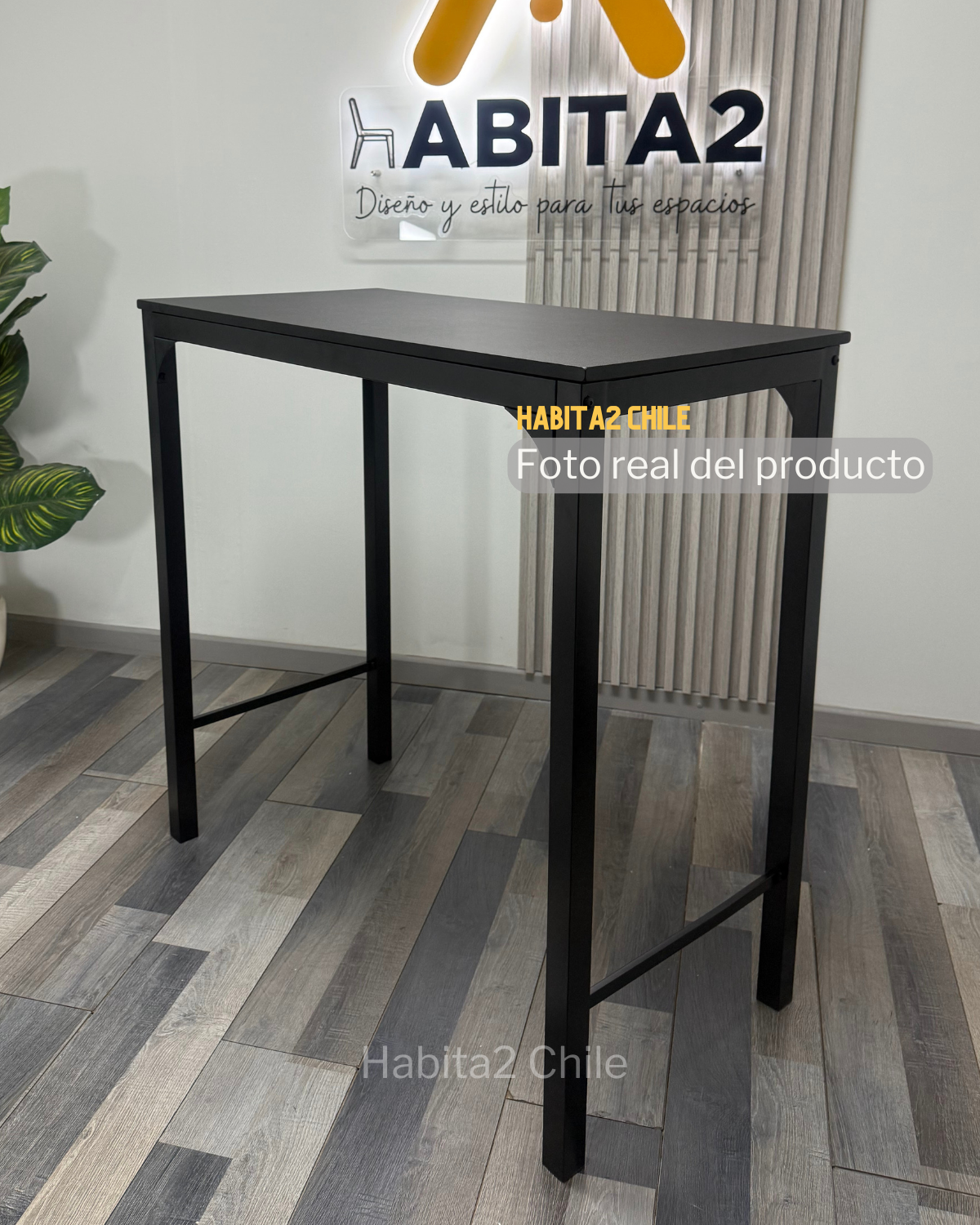 Mesa De Bar Black