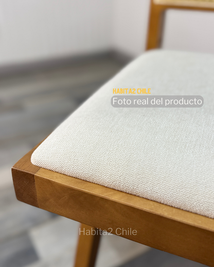 Silla Napi de Madera Acolchada