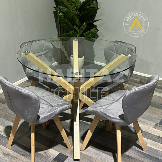 Comedor Velvet Nordic Redondo