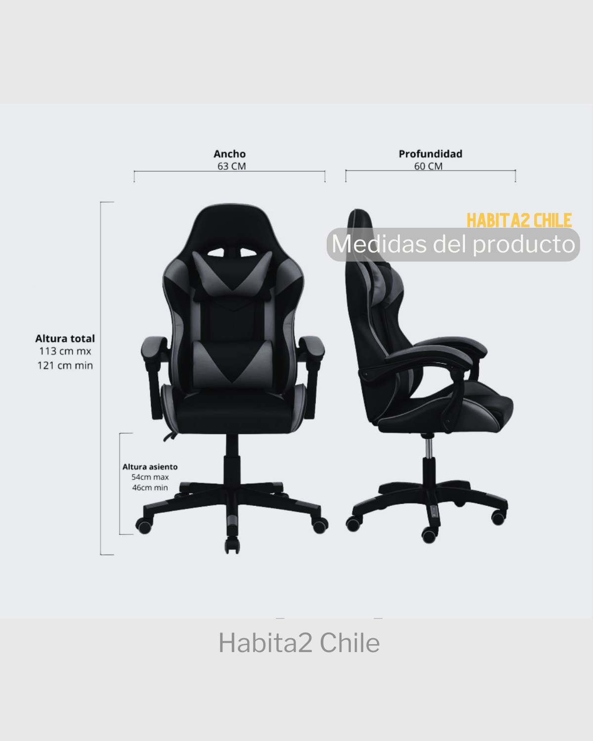 Silla Gamer PC Rot