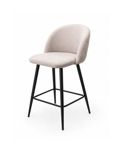 Taburete Deluxe Black Lino 64 cm