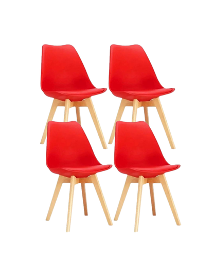 Pack 4 Silla Tulip