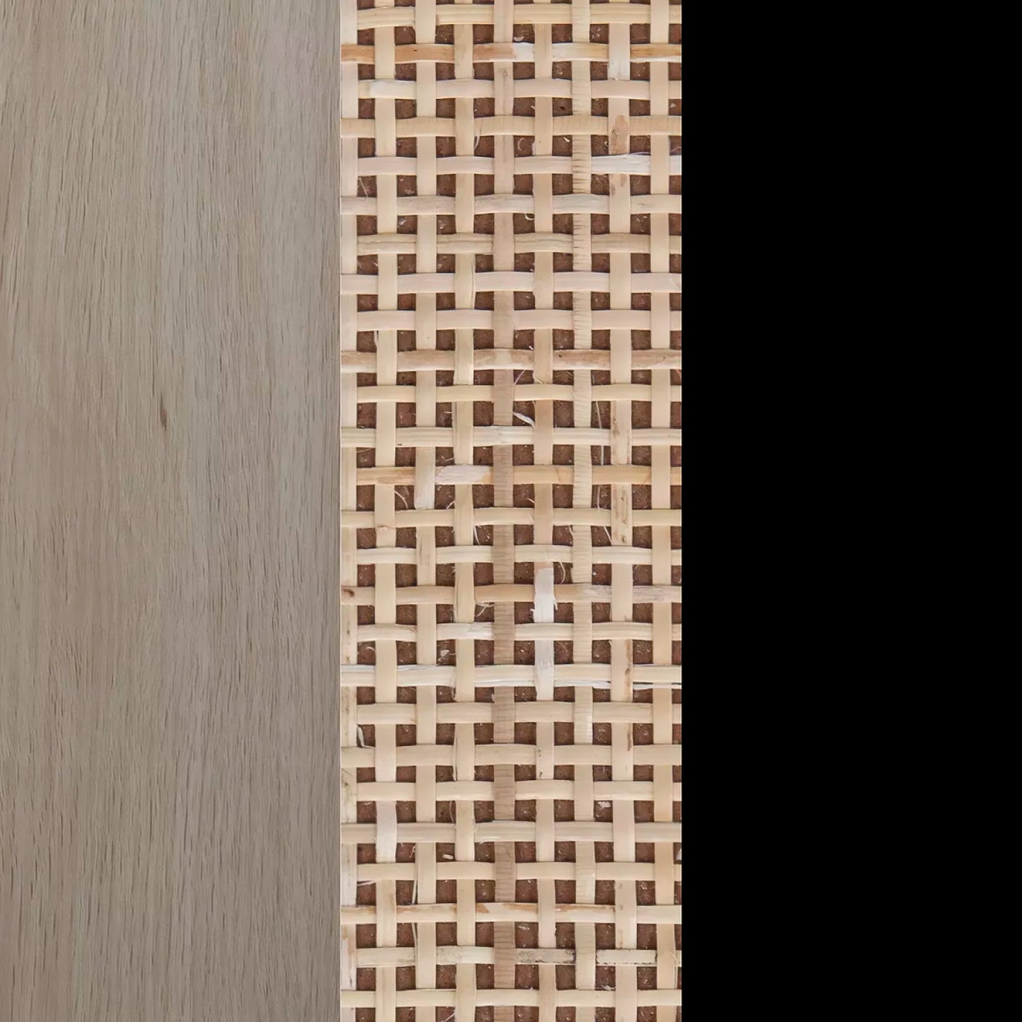 Rack Buffet Rattan Mesh