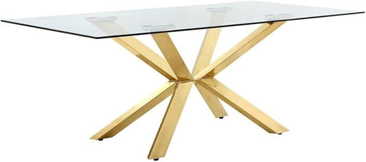Mesa Madrid Gold 140x80
