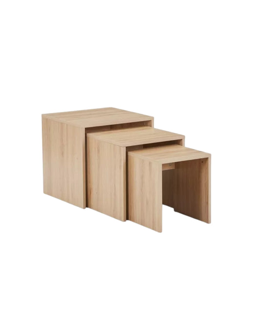 Set 3 Mesas de Centro Minimalistas