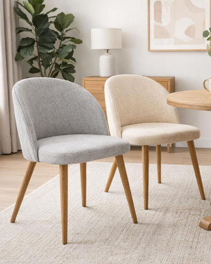 Silla Nordic Lino Wood