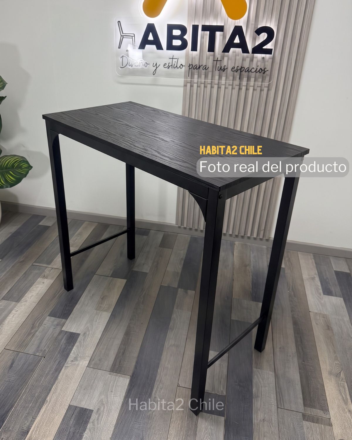 Mesa De Bar Black