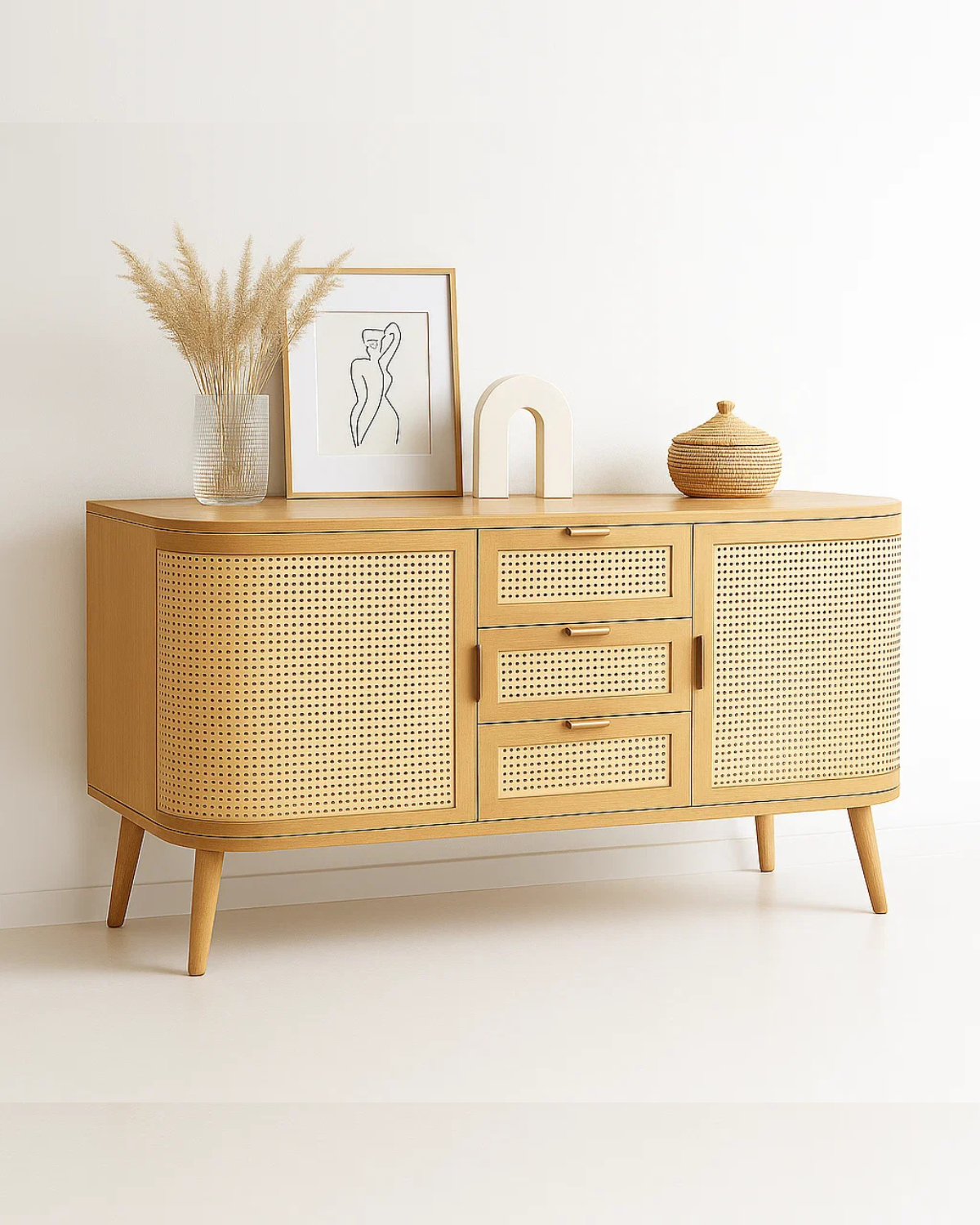 Rack Positano Rattan