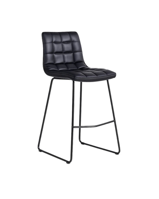 Taburete Cuero Blacky 64 cm