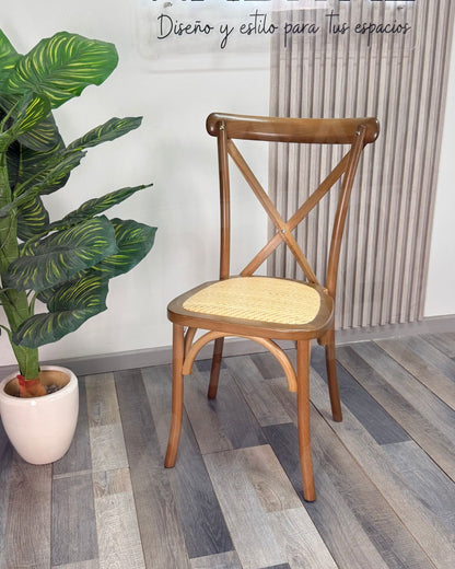 Silla Crossback de Madera
