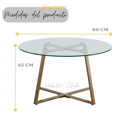 Mesa de centro Gold