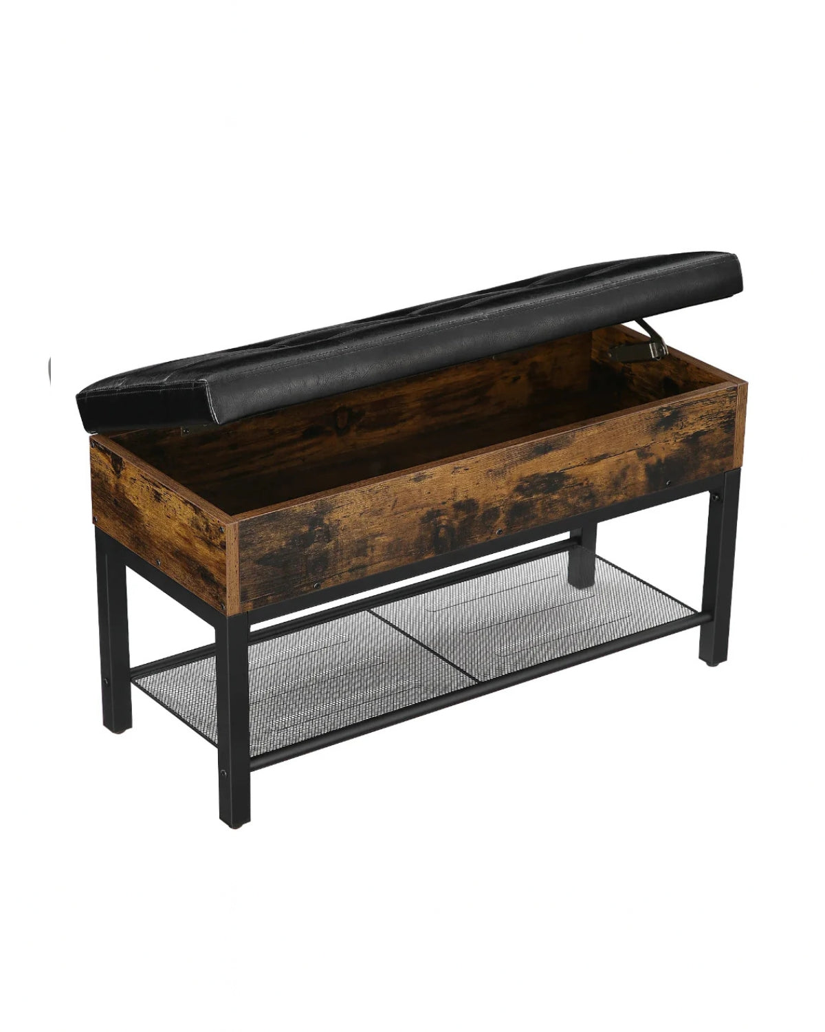 Banco Industrial con Baúl