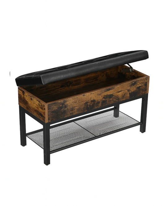 Banco Industrial con Baúl