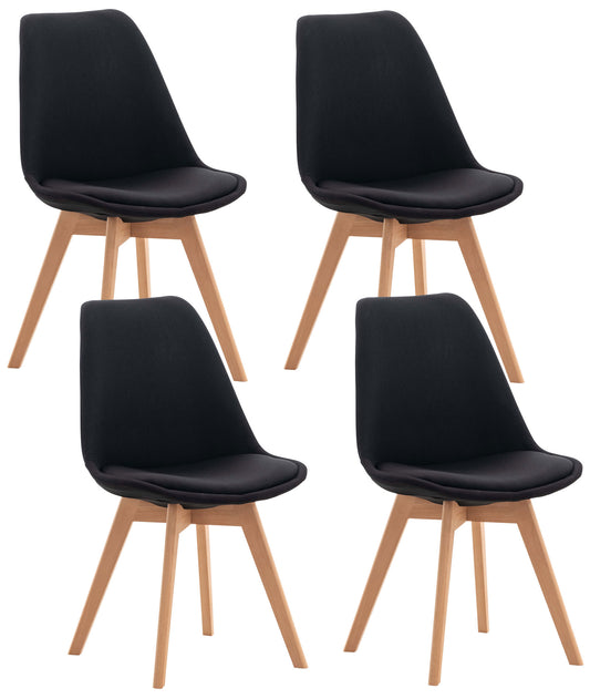 Pack 4 Sillas Tulip Lino