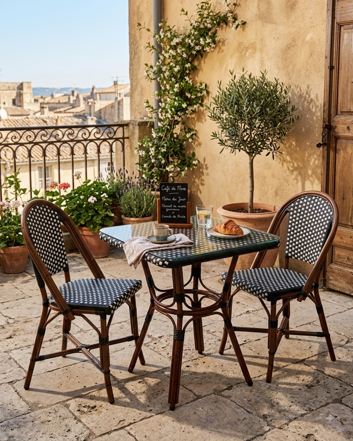 Mesa Boheme Cuadrada 68x68 cm