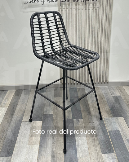 Taburete Santorini Rattan 68 cm